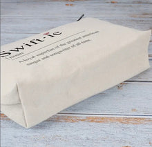 Load image into Gallery viewer, Taylor Swift ‘Swiftie’ Make Up Travel Bag Zip Purse Pencil Case
