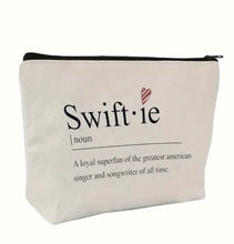Load image into Gallery viewer, Taylor Swift ‘Swiftie’ Make Up Travel Bag Zip Purse Pencil Case
