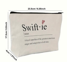Load image into Gallery viewer, Taylor Swift ‘Swiftie’ Make Up Travel Bag Zip Purse Pencil Case
