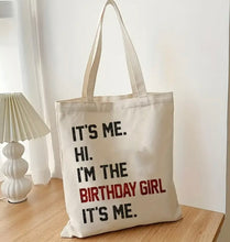 Load image into Gallery viewer, Taylor Swift Swiftie Tote Bag Birthday Gift Eras Tour
