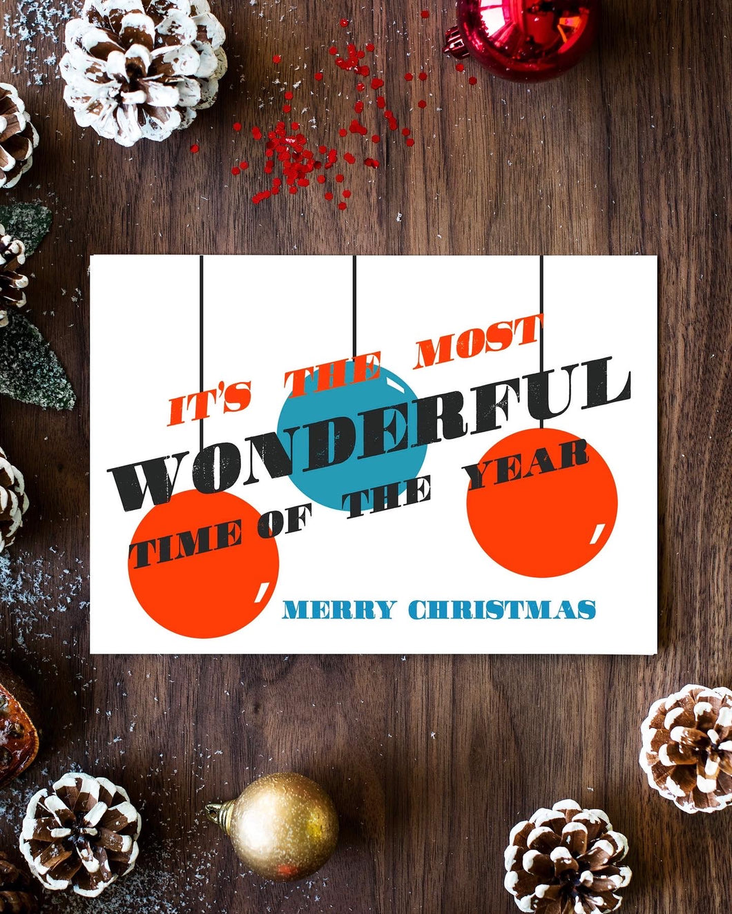 ‘Wonderful Time of the Year’ Christmas Card