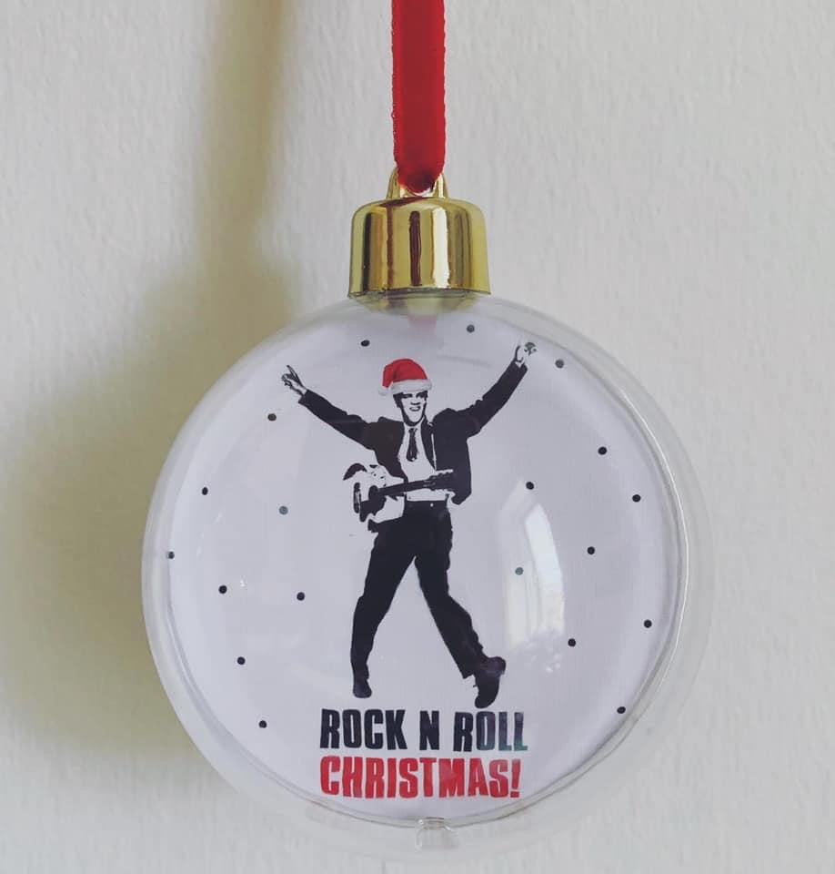 Elvis Christmas Bauble