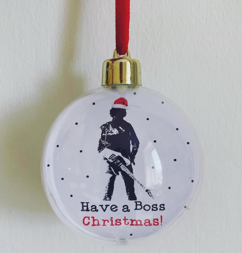 ‘The Boss’ Bruce Springsteen Christmas Bauble